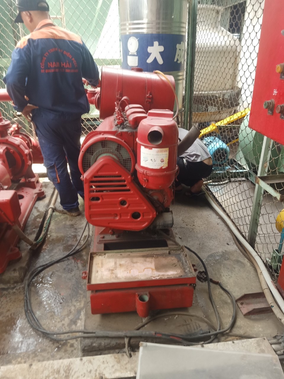 Bảo trì: Bảo dưỡng và sửa chữa máy bơm công nghiệp - Khu công nghiệp Tân bình 