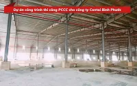 Công trình thi công PCCC cho công ty Centai Bình Phước