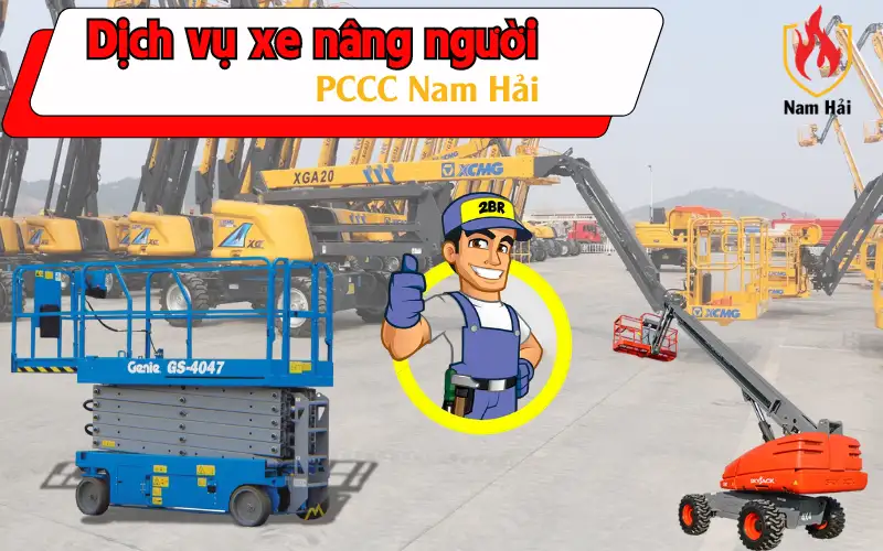 Cung cấp và cho thuê xe nâng người tại Bình Dương